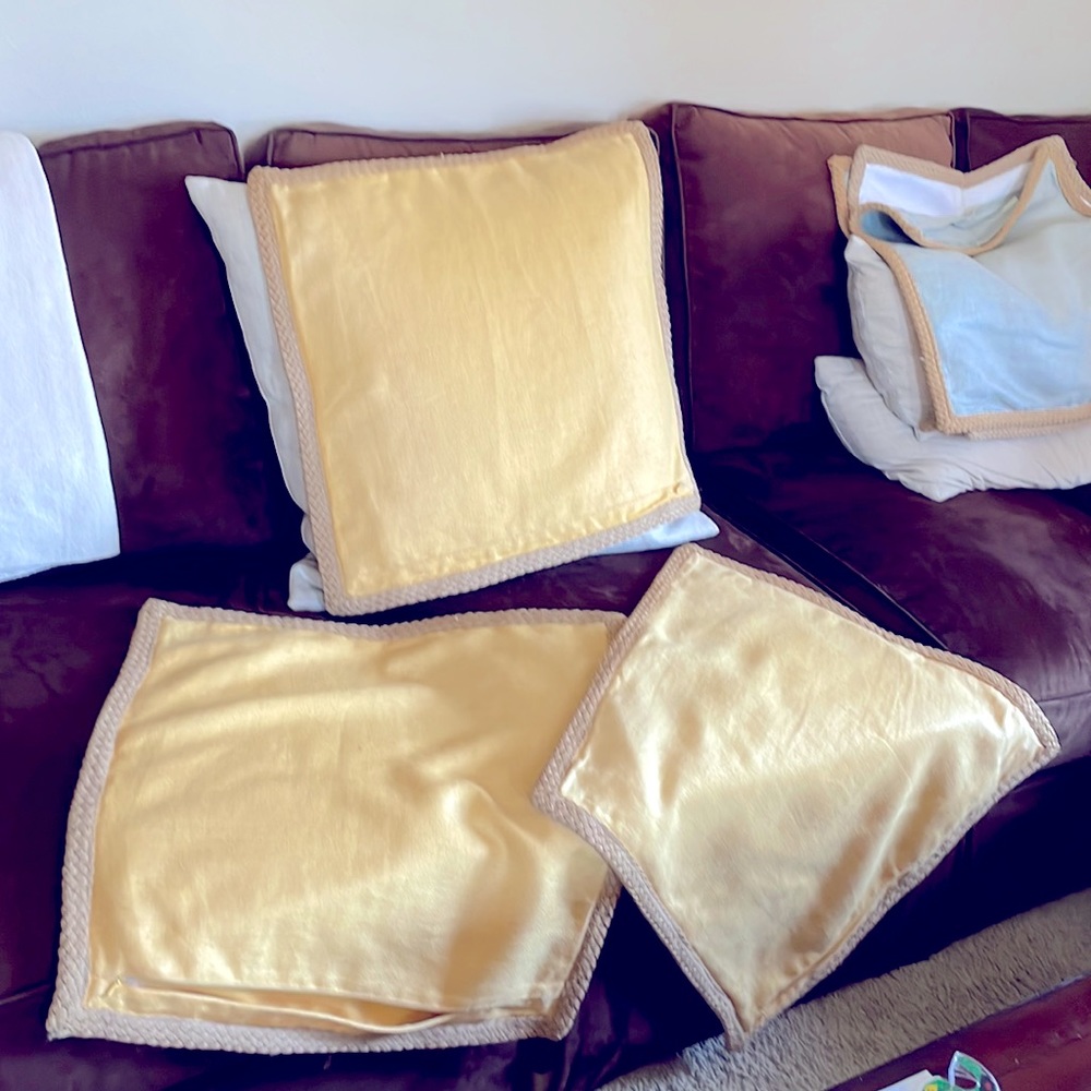 Jute Braid Pillow Covers
